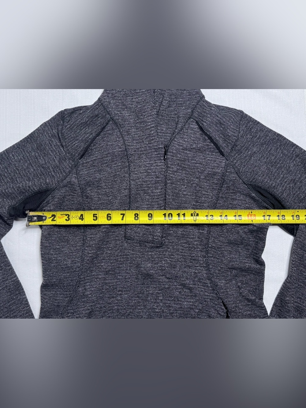 Lululemon Womens Think Fast Pullover Size 10 Zip Warm Running Jog Top - Picture 5 of 12